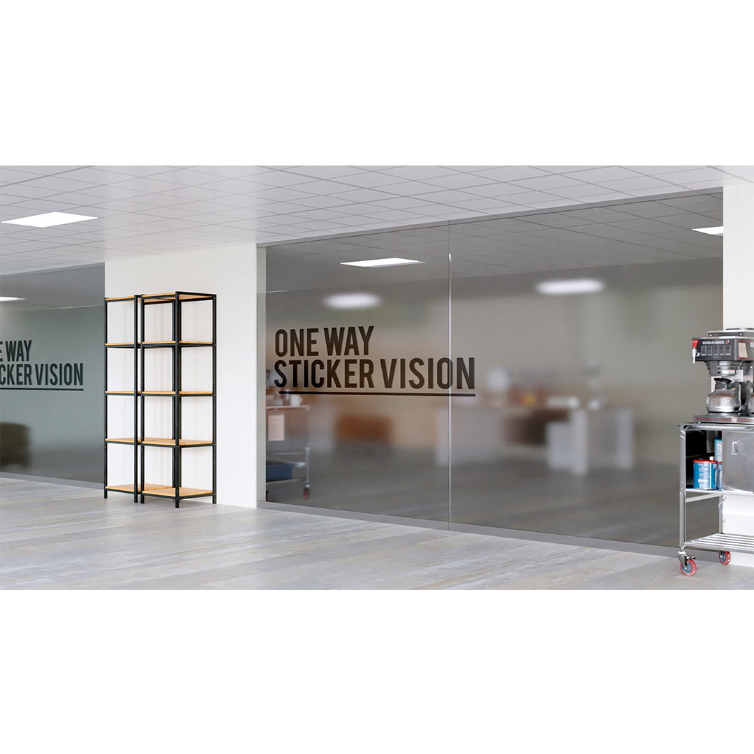 NTS PRINTING | One Way Sticker Vision